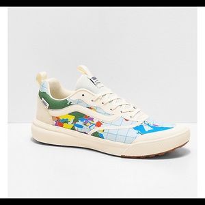 Vans UltraRange Save Our Planet Map shoes